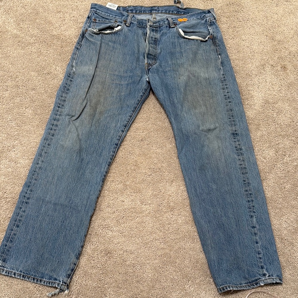 Vintage 501 Levi jeans.